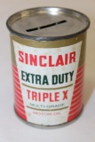 Sinclair Extra Duty Triple X Motor Oil Coinbank