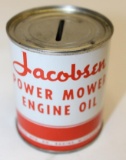 Jacobsen Mower Oil Can Advertising Coinbank