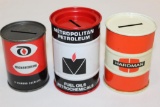 Group of 3 Chemical Brand Advertising Coinbanks