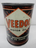 Veedol Motor Oil Quart Can (Black)