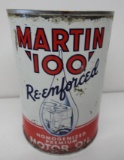 Martin 100 Re-Enforced Motor Oil Quart Can