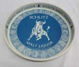 Schlitz Malt Liquor Beer Advertising Tray