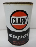 Clark Super Motor Oil Quart Can
