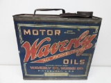 Waverly Oils Flat Gallon Oil Can