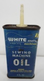 White Sewing Machine Oil Handy Oiler Can