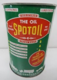 Spot Oil Quart Can