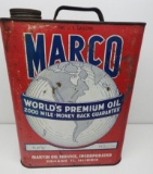 Martin Oil Marco Two Gallon Oil Can
