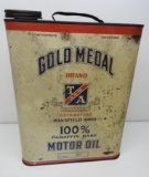 Gold Medal Two Gallon Oil Can