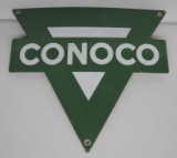 Conoco Pump Plate Sign