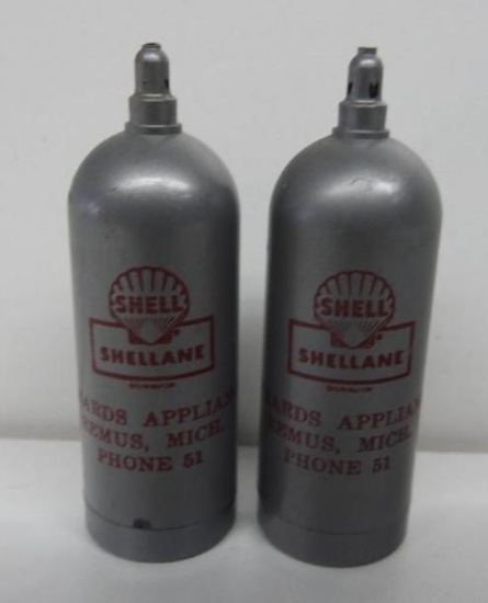 Shell Shellane Propane Bottle S&P Shakers