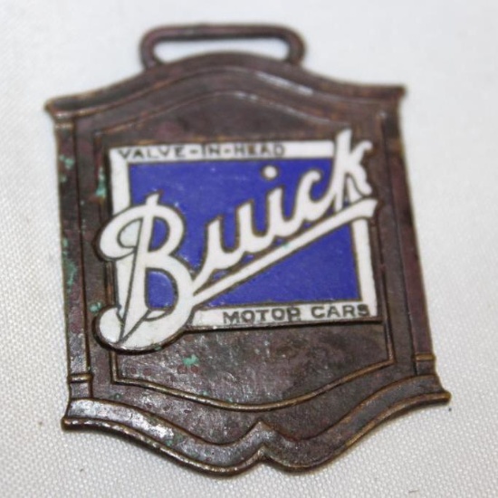 Buick Motor Car Co Advertising Watch Fob