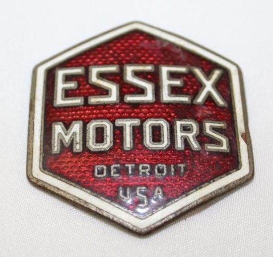 Essex Motor Car Co Radiator Emblem Badge