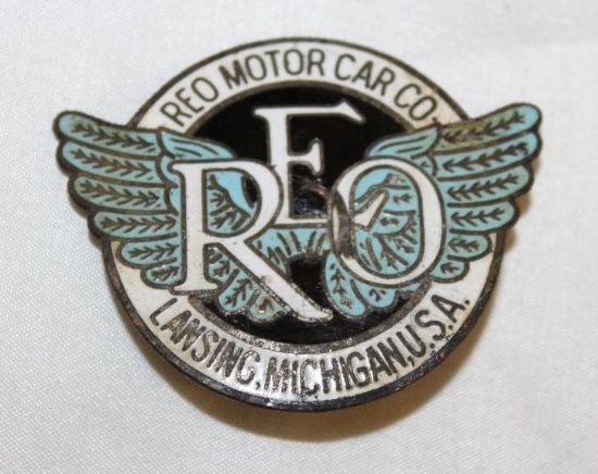 Reo Motor Car Co Radiator Emblem Badge