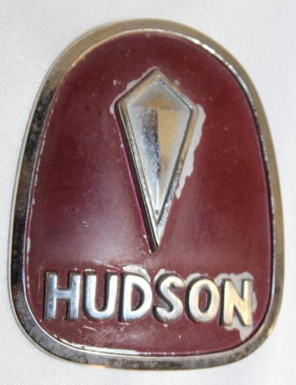 Hudson Motor Car Co Radiator Emblem Badge