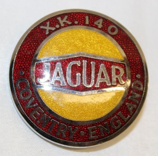 Jaguar X.K.140 Radiator Emblem Badge