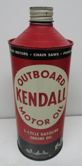 Kendall Outboard Motor Oil Quart Can