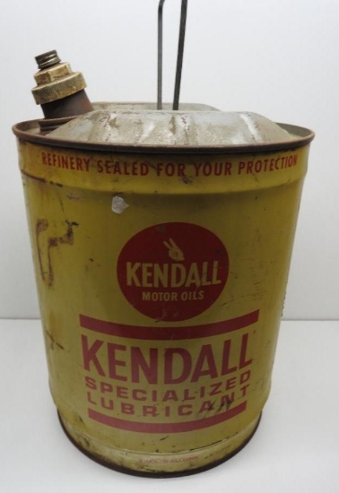 Kendall Five Gallon Oil Can