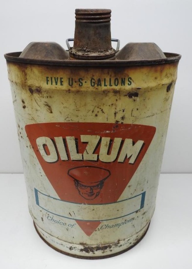 Oilzum Five Gallon Can