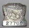 1939 Illinois Registered Chauffeur Pin Badge