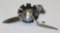 1920's Radial Airplane Engine Radiator Mascot Hood Ornament by Atlas Mfg