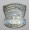 1945 Illinois Registered Chauffeur Pin Badge