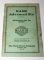 1928 Nash Advanced Six Owners Manual Book