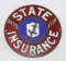 State Automobile Insurance Association of Indianapolis Radiator Emblem Badge