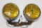 Pair of Antique Automobile Fog Lights