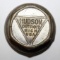 Brass Hudson Motor Car Co of Detroit Threaded Hubcap