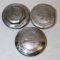 Group of 3 Durant, Buick, De Soto Threaded Hubcaps
