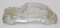 Glass Figural 1940's Automobile Paperweight