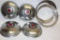 Set of 4 1948-1950 Packard Motor Car Co Hubcaps