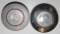 Group of 2 Chrysler Motor Car Co Threaded Hubcaps