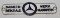 Diamler-Benz Coachbuilder Bodytag Emblem Badge