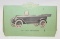 1919 Chevrolet Motor Car Co Advertising Stand-Up Countertop Display