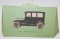 1921 Chevrolet Motor Car Co Advertising Stand-Up Countertop Display