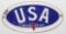 USA Automobile Club Radiator Emblem Badge