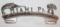 Miami Florida Figural License Plate Topper