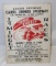 1959 Clarks Corner Speedway Wadsworth Advertising Race Poster