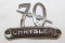 1929-1931 Chrysler 70 Radiator Emblem Badge