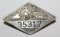 1924 Illinois Registered Chauffeur Pin Badge