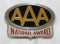 AAA Automobile Club National Award Emblem Badge