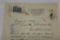 Group of 2 1927 Graphic Federal Tires Advertising Letterhead Smith and Wesson