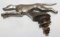 Racing Greyhound Dog Radiator Mascot Hood Ornament