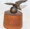 National Highway Association Eagle Radiator Mascot Hood Ornament