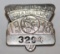 1938 Illinois Registered Chauffeur Pin Badge