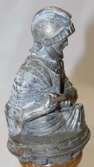 1927-1928 Willys Knight Radiator Mascot Hood Ornament