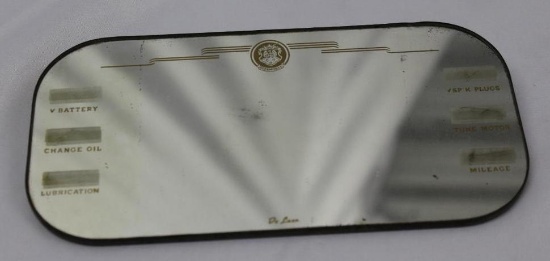 Oldsmobile Motor Car Co Advertising Visor Mirror