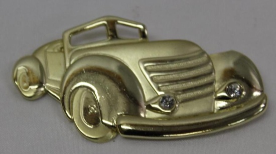 1930's Cord Styled Broach Lapel Pin