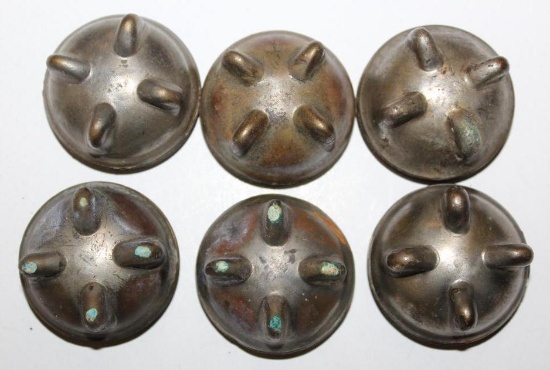 Group of 6 Ford Model T Radiator Caps